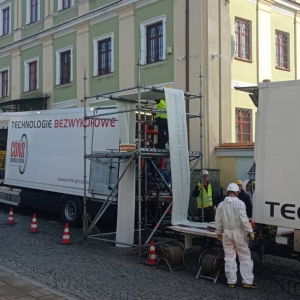 Renowacja metodą bezwykopową sieci kanalizacji deszczowej w Sandomierzu